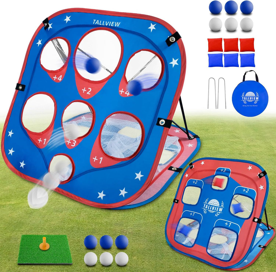 2-in-1 Pop-Up Golf Chipping Net
