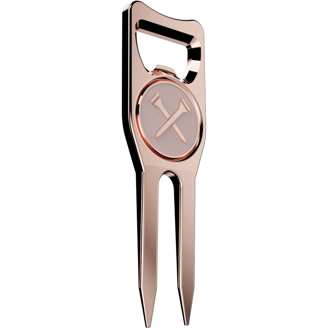 Blue Tees Golf 6 - in - 1 Premium Divot Tool & Ball Marker - Dude Golf