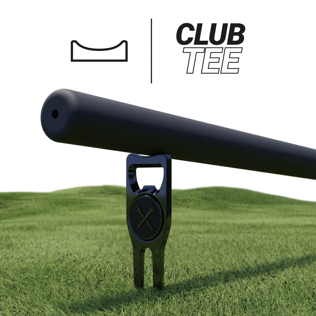 Blue Tees Golf 6 - in - 1 Premium Divot Tool & Ball Marker - Dude Golf