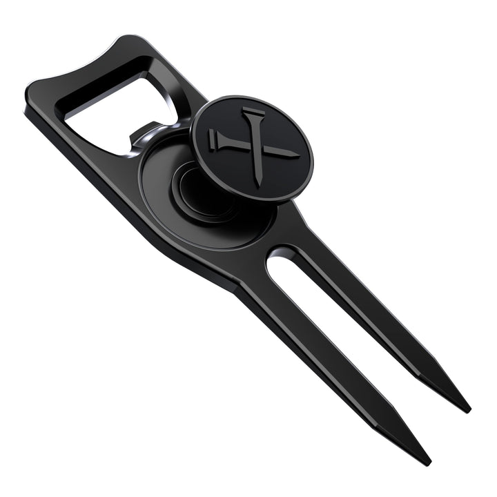 Blue Tees Golf 6 - in - 1 Premium Divot Tool & Ball Marker - Dude Golf