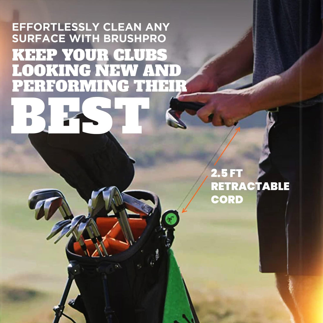 Frogger BrushPro Golf Club Cleaner - Dude Golf