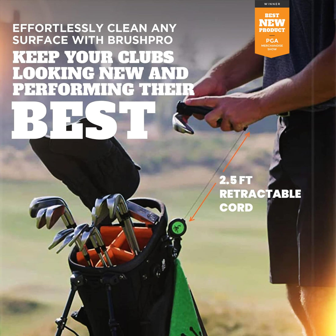 Frogger BrushPro Golf Club Cleaner - Dude Golf