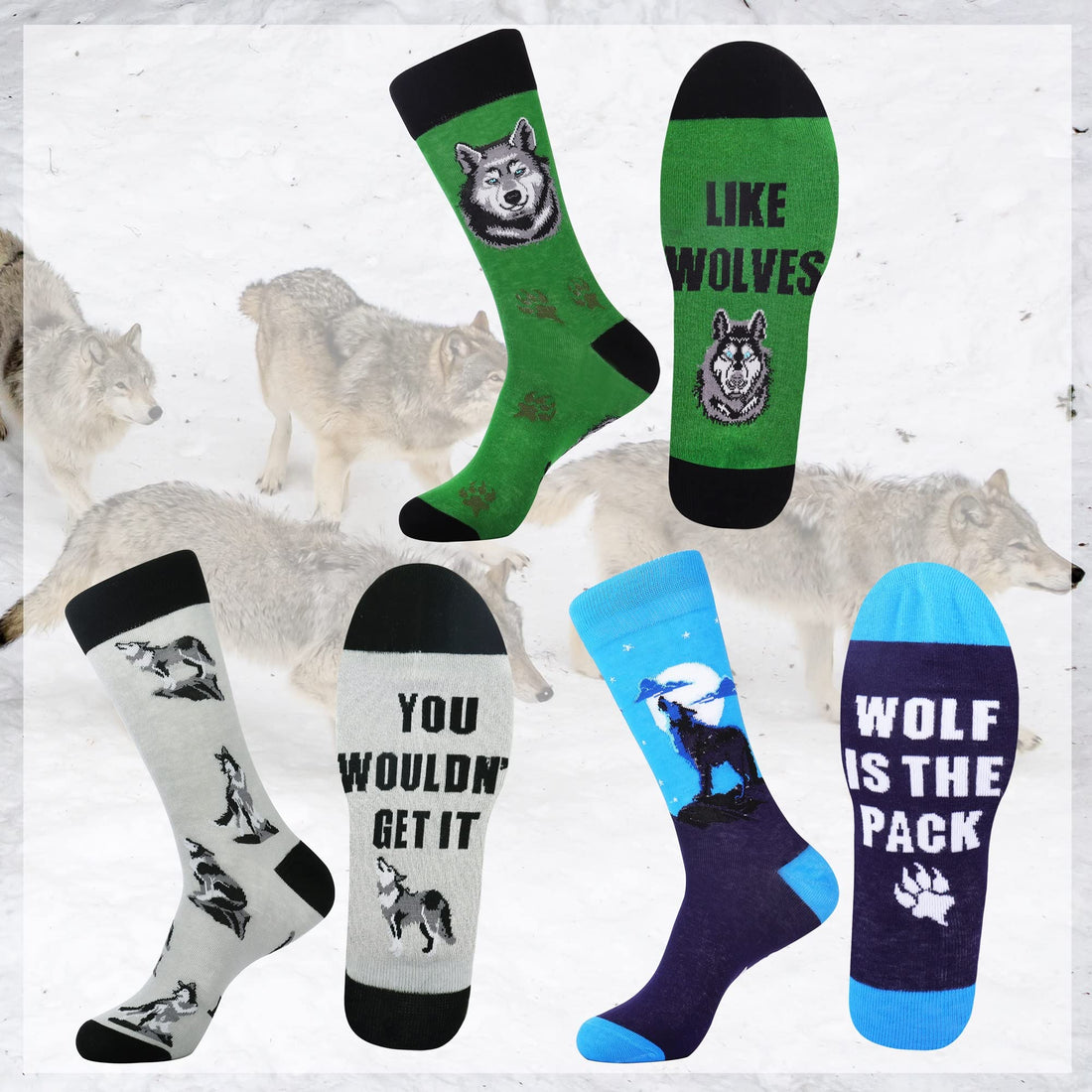 Mens Funny Fun Crazy Funky Dress Crew Socks - Dude Golf