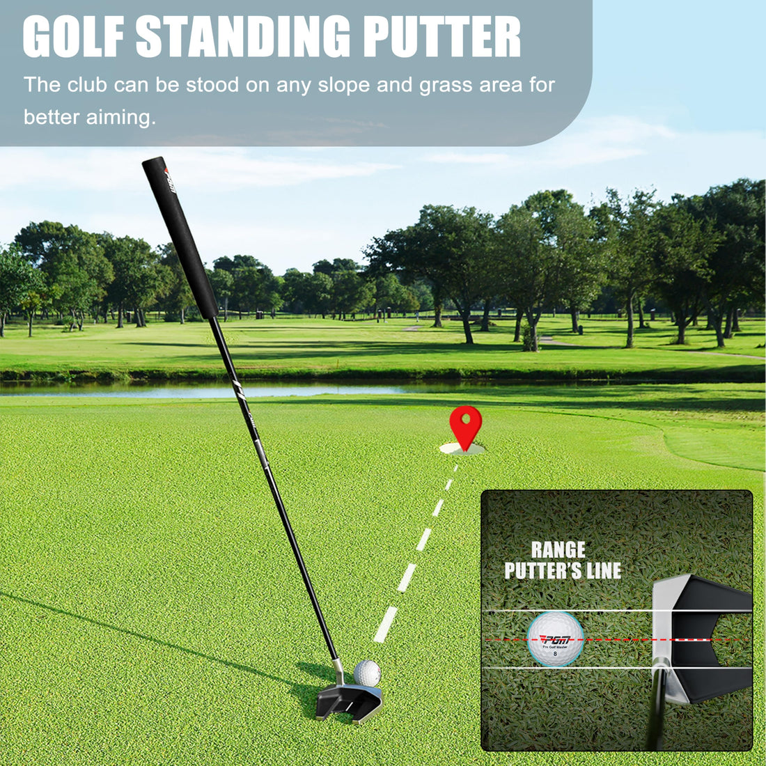 PGM Golf Standing Putter - Dude Golf