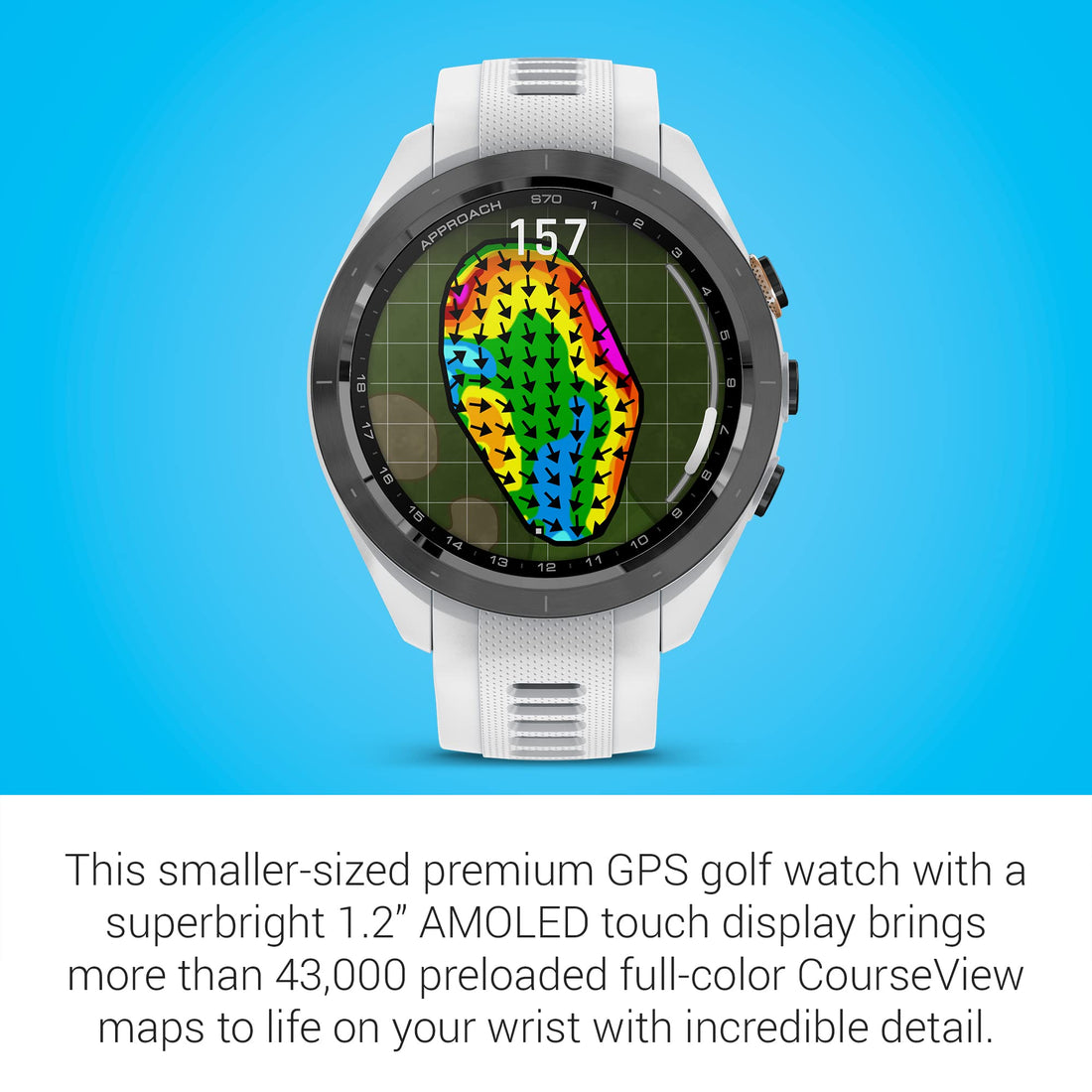 Premium GPS Golf Watch - Dude Golf