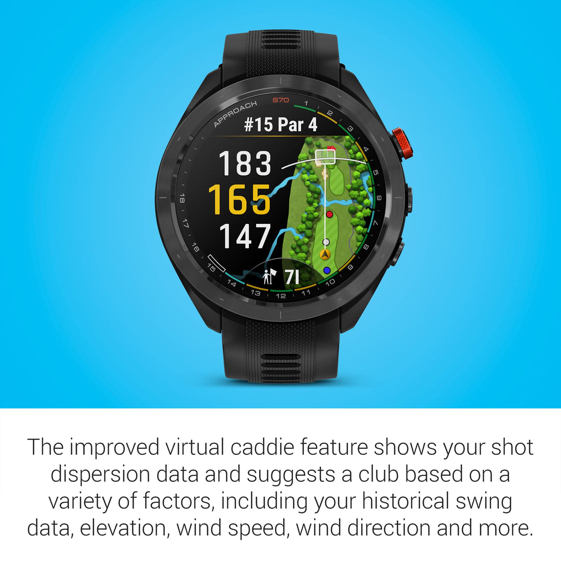 Premium GPS Golf Watch - Dude Golf